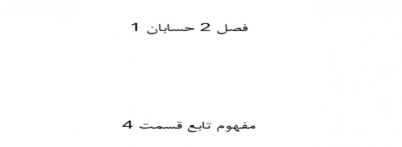 فصل 2 حسابان 1 مفهوم تابع قسمت 4